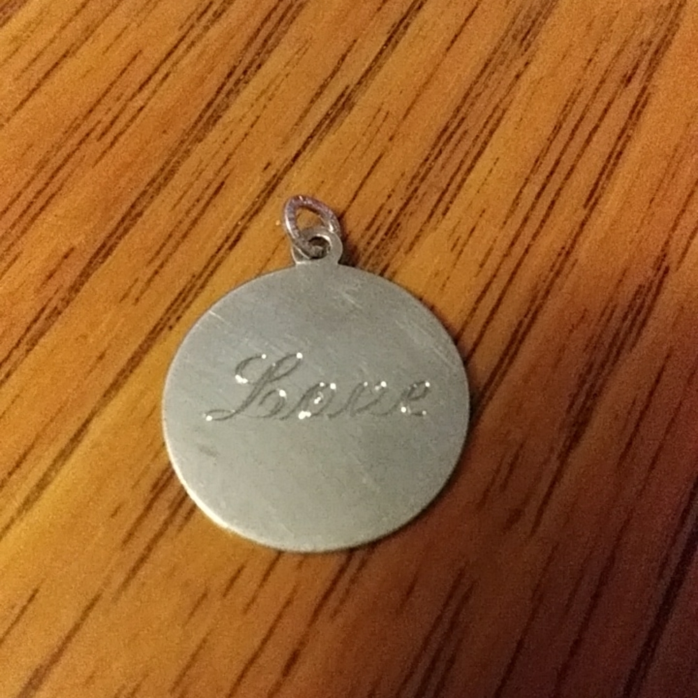 Sterling Love pendant
